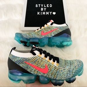 🌸 NIKE AIR MAX Vapormax Flyknit 3 Sneakers New